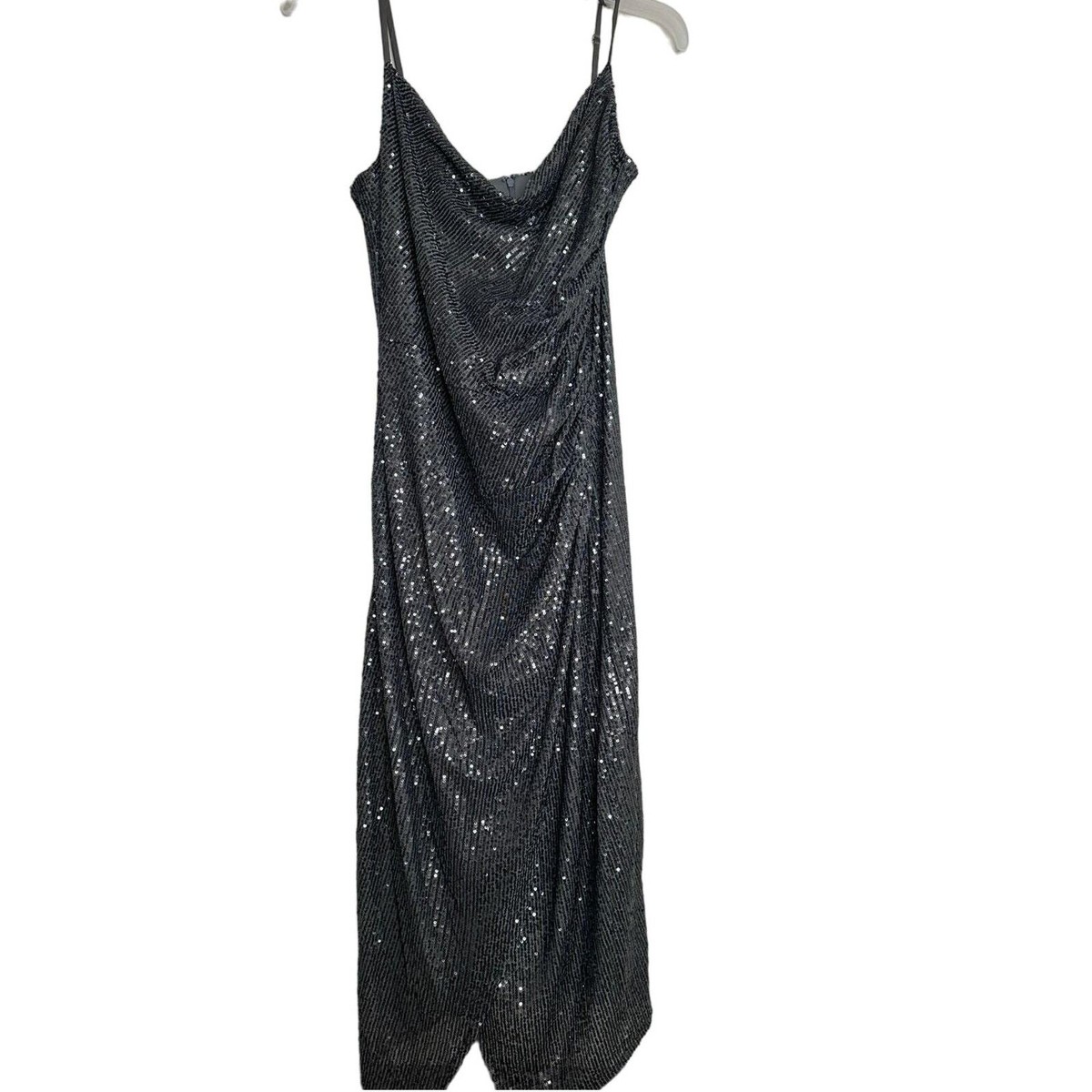 laundry by shelli segal black sequin dress Laundry By Shelli Segal Black Sequin Cocktail Dress Size 10 New With Tags