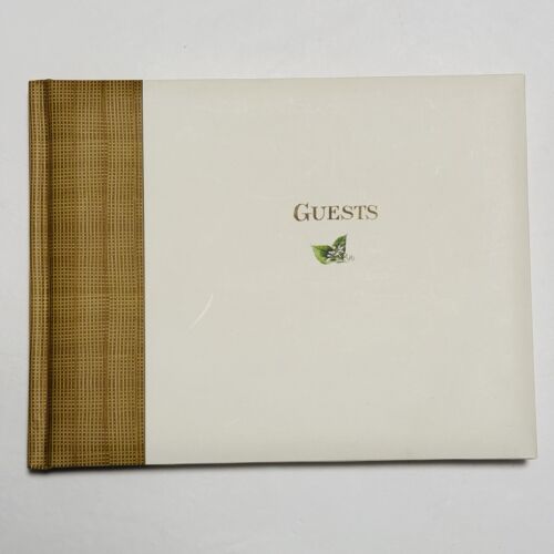 Hallmark Marjolein Bastin Guest Book 9” X 7” New Old Stock 72 Pages