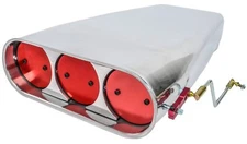 JEGS 50084 Bug Catcher Style Scoop Fits Single or Dual 4-Barrel Carburetors