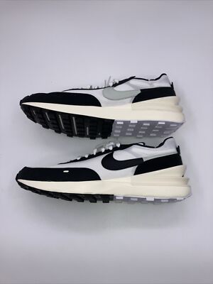 NIKE WAFFLE ONE SE PRO/27.0㌢IVORY BLACK Nike Waffle One SE White Black Sneakers DZ2527-100 Men's Sizes 7.5