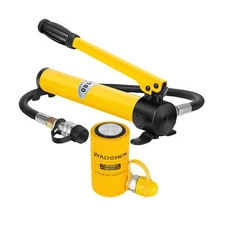 20 ton Hydraulic Cylinder Jack Sets Porta Power Ram Jack Kit with CP-180 Hydr...