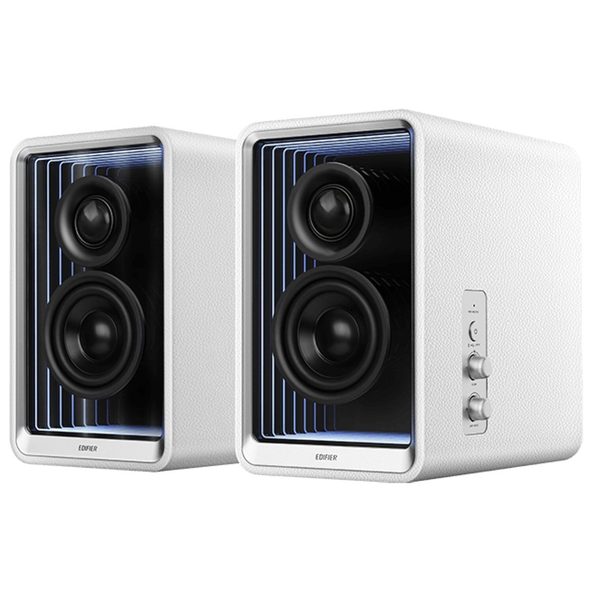 Edifier QR65 2.0 70W RMS Monitor Speakers White USB-C Bluetooth