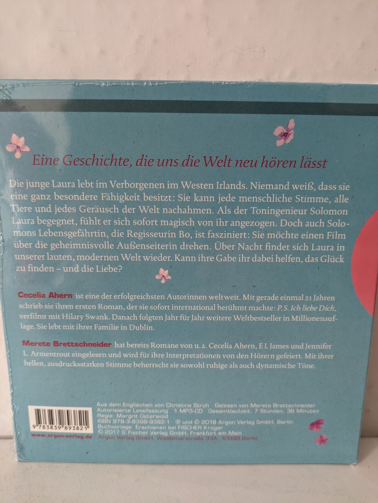 Thumbnail - Cecilia Ahern So Klingt Dein Herz Hörbuch Cd Mp3 Roman Liebe