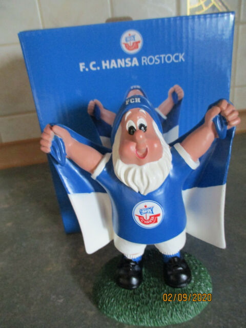 FC Hansa Rostock Gartenzwerg Wegweiser