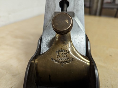 norris a13 annealed iron rosewood infill plane with brass gunmetal lever cap - Picture 2 of 13