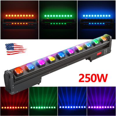 250W Beam Wall Washer Light LED RGBW Stage Light Bar DMX Party Club Effect Light