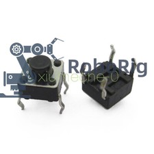 50PCS 6x6x6 mm Miniature Micro Momentary Tactile Tact Touch Push Button Switch