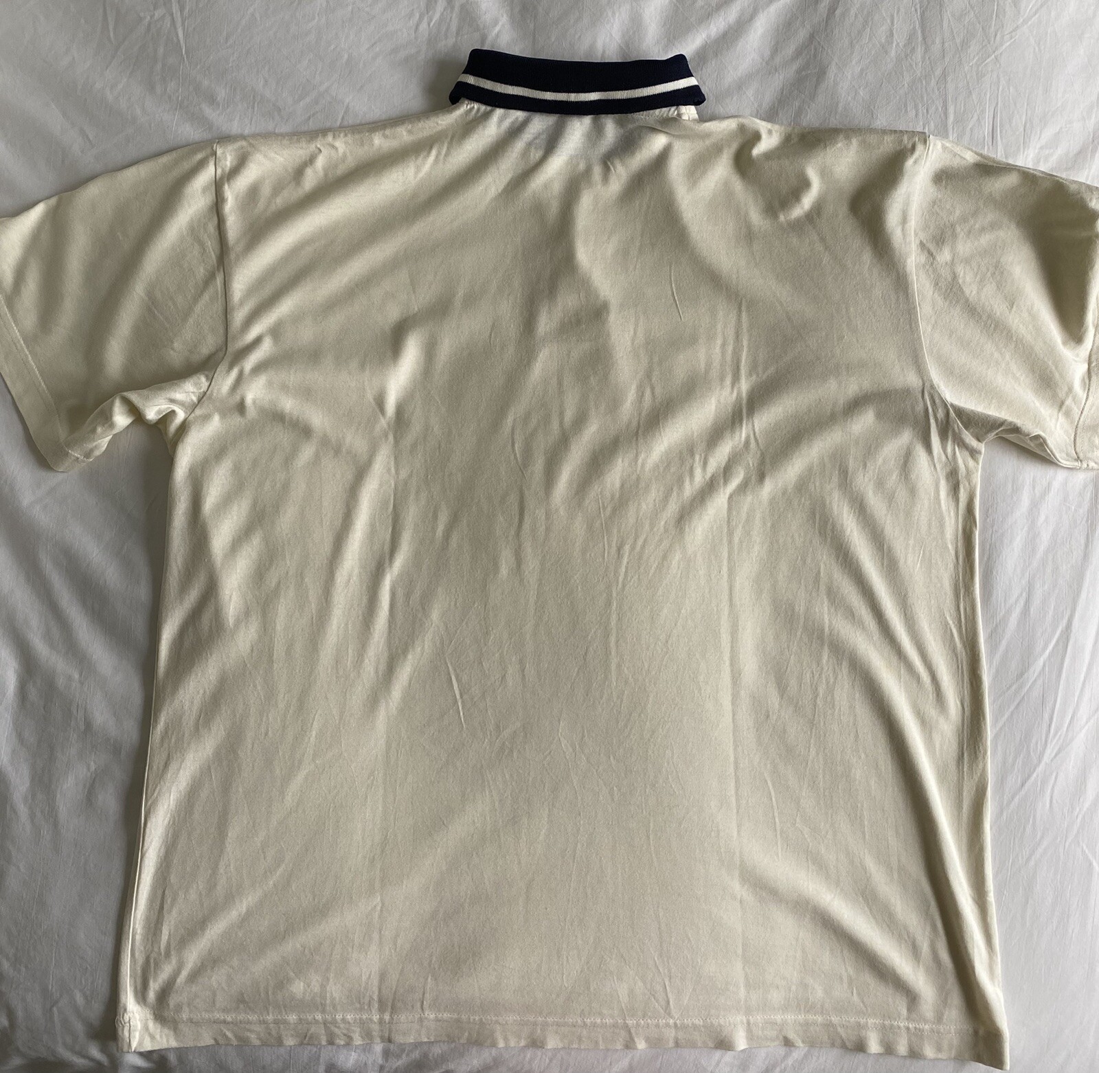 Polo Vintage Yves Saint Laurent Pour Homme Avorio taglia L XL in perfette condizioni