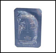 111Skin Cryo De-Puffing Eye Mask 1 treatment NEW Sealed