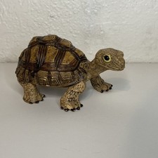 1997 Safari Ltd. Tortoise Figurine Toy Realistic - 4 1/2 inches long