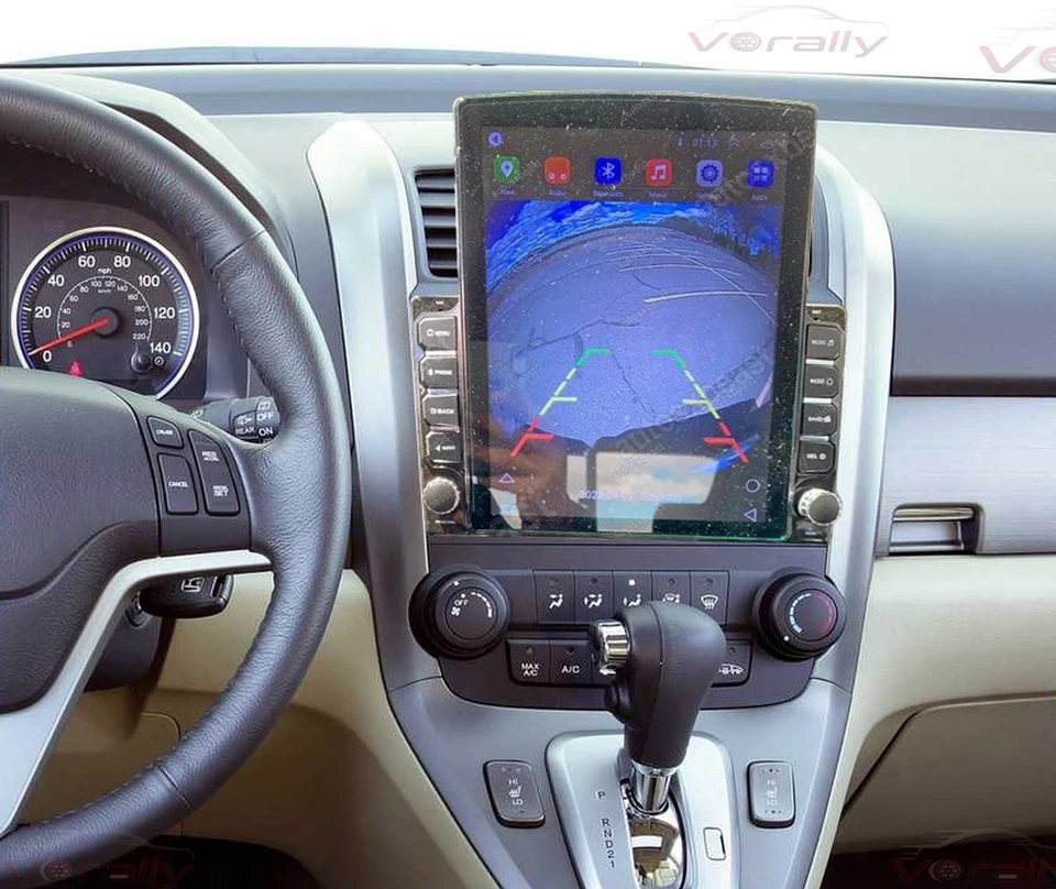 For 2007-2011 Honda CRV CR-V 9.7" Android 13 Stereo CarPlay GPS Car Radio Player - Image 2 of 4