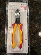 Wiha  8" Industrial High Leverage Insulated Diagonal Cutters-NEW In Pkg