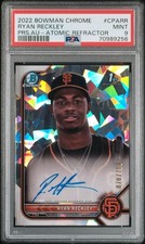 2022 Bowman Chrome - Prospect Autographs Ryan Reckley #CPA-RR Atomic Refractor