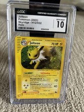 Jolteon H12/H32 Skyridge Holo Cgc 10 on eBay