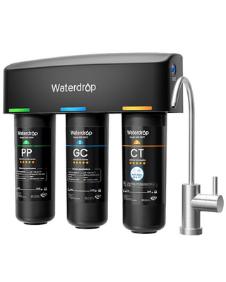 TSB 8 Layer under Sink Water Filter, Reduces PFAS, PFOA/PFOS, Fluoride, Chlorine