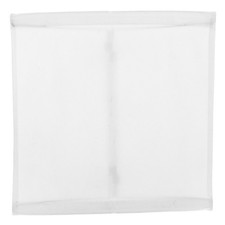 Square Central Air Conditioner Vent Deflector White with Minimalist Design