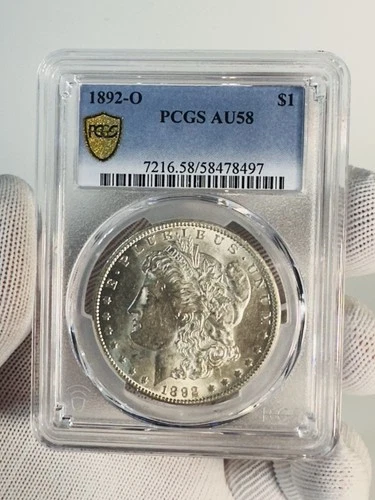 1892-O PCGS  AU58 Morgan Silver Dollar $1