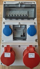 Mennekes Steckdosen Kombination 930278 Stromverteiler Wanddose