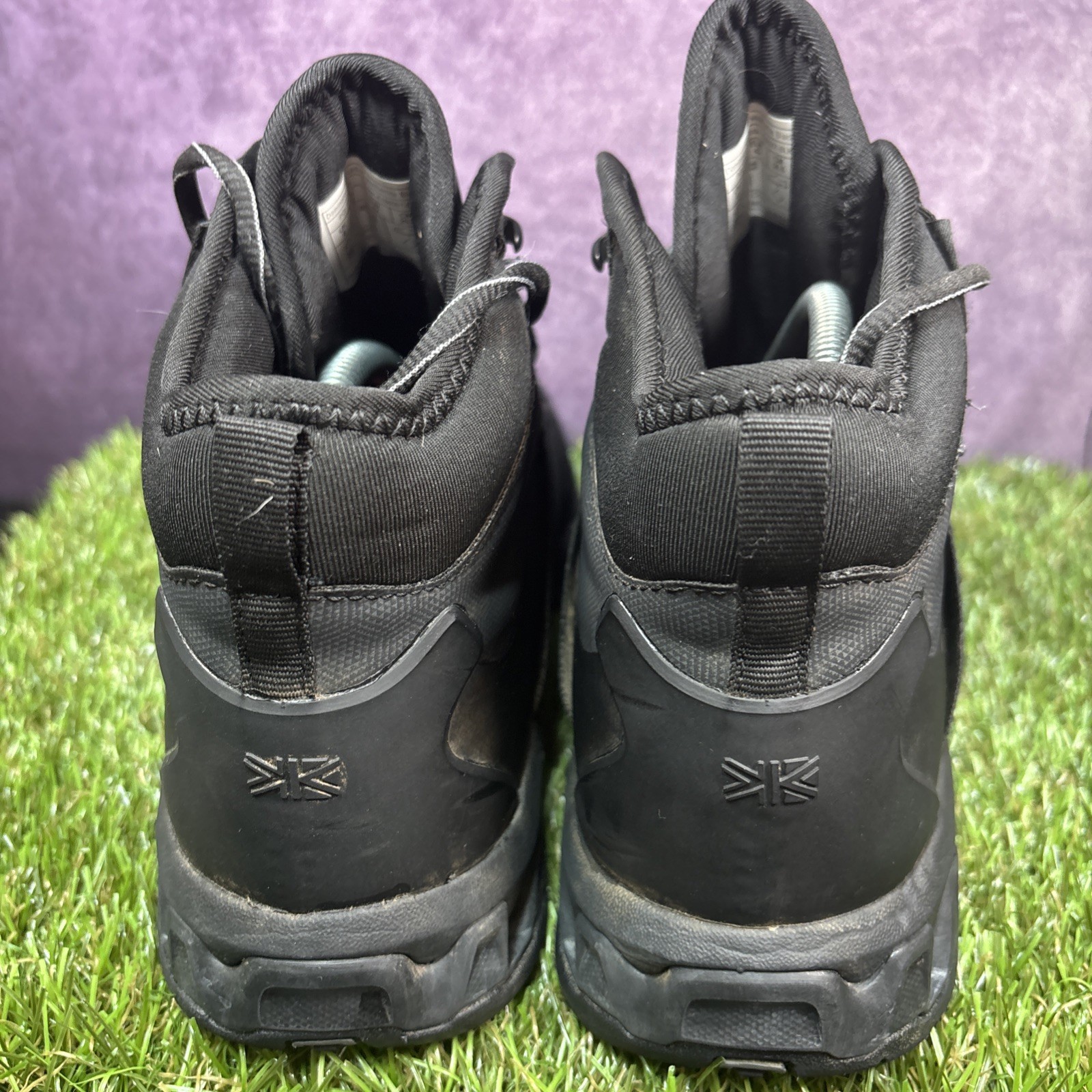 Karrimor Boots Size 8 Men's Black Dominator Mid Waterproof Walking Hiking Shoes image 5