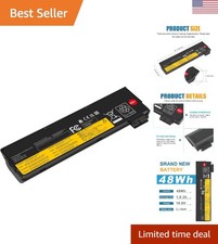 Certified 48Wh Battery Replacement for Lenovo ThinkPad Models - Fast Charging