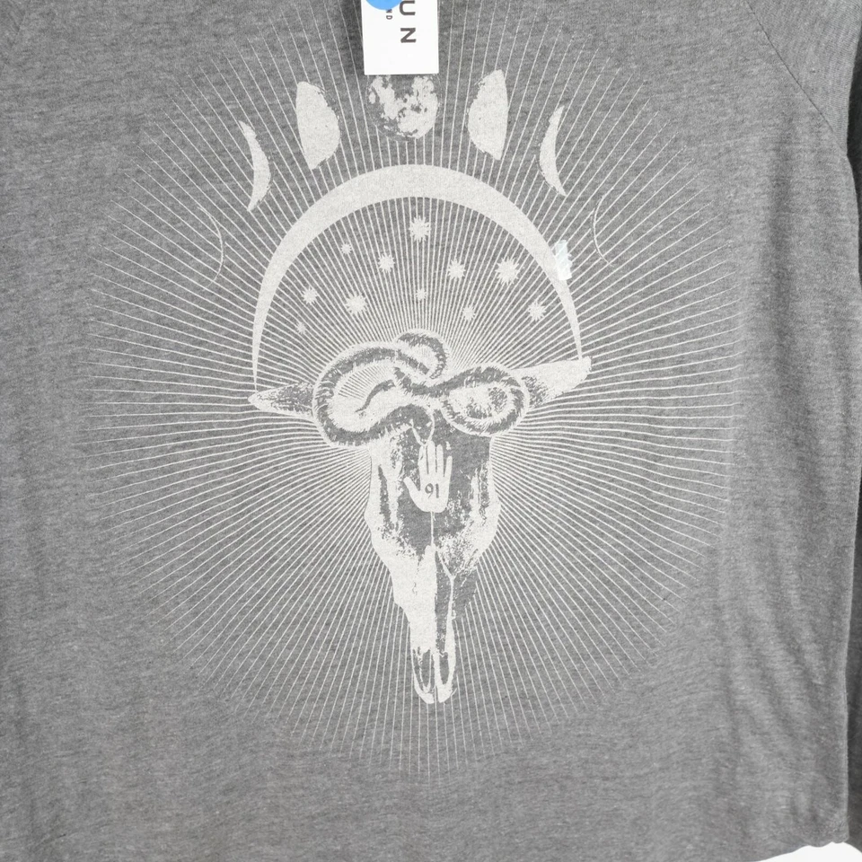 NEW Volcom Mens Soft Heather Gray Graphic T Shirt XS - Image 4 of 4