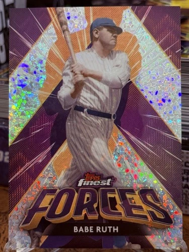 2026 Topps Finest Babe Ruth Base (RAW)