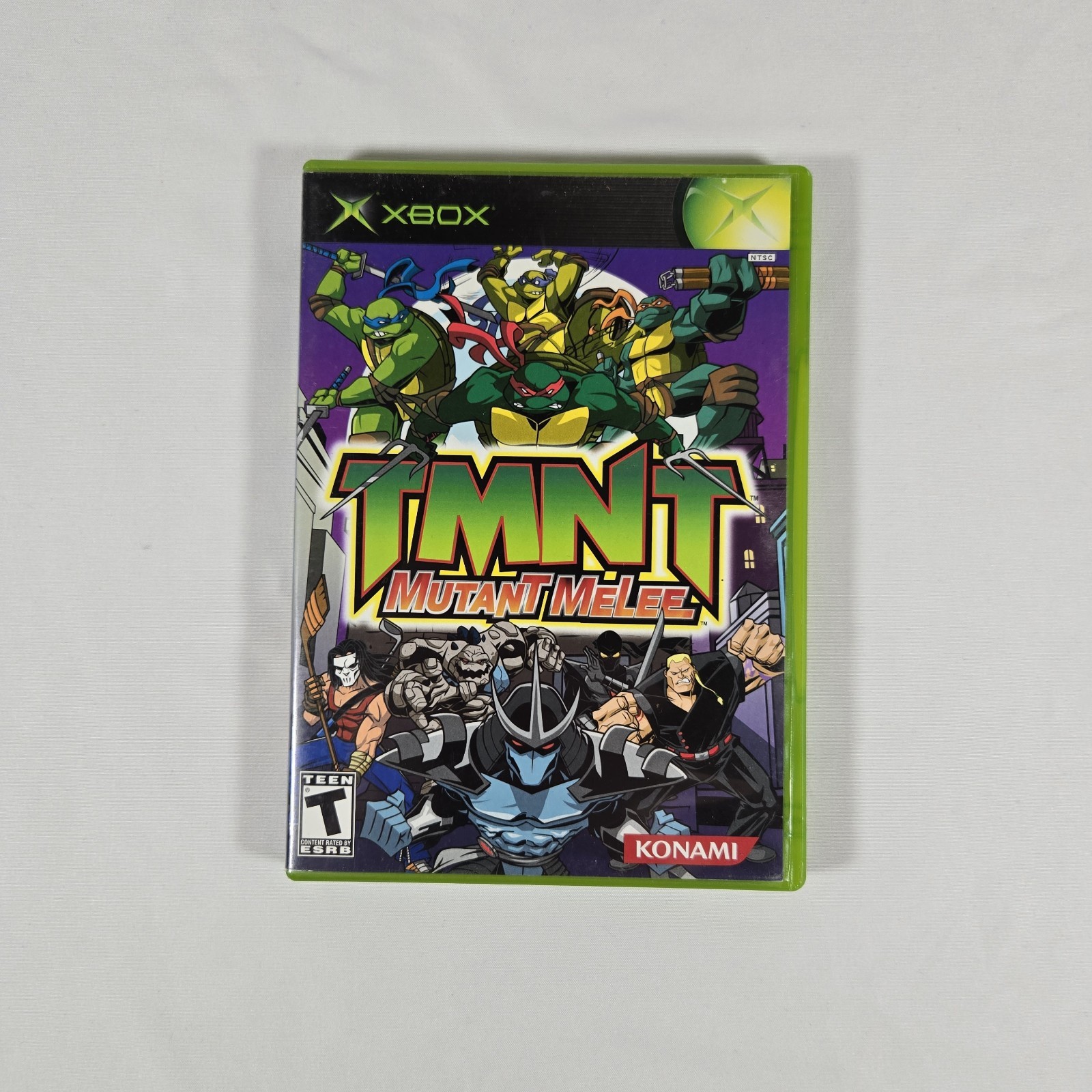 Teenage Mutant Ninja Turtles Mutant Melee XBOX Acción Aventura TMNT Completo