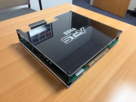 Sega ST-V w/ Die Hard Arcade and Winter Heat - mounted in Lions3 Acrylic Case