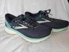 Brooks Ghost 11 Shoes Womens Size 11 M Athletic Running Sneakers Blue 1202771