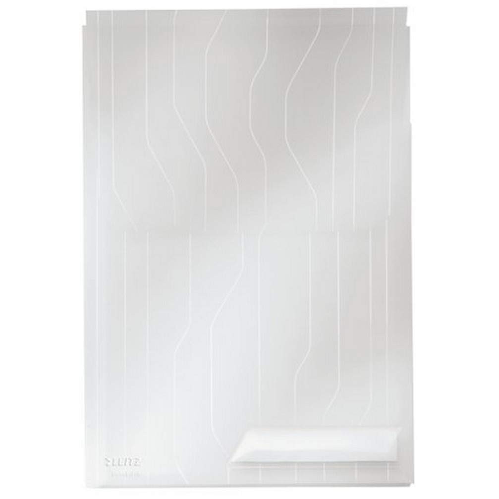 Leitz Combifile Folder A4, High Capacity, Expanding, Clear White Matt Finish, To
