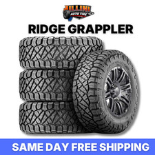 4 27555r20 Nitto Ridge Grappler 117t All-terrain Tires New Set