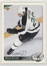 1992-93 Upper Deck Derian Hatcher #287 uk2