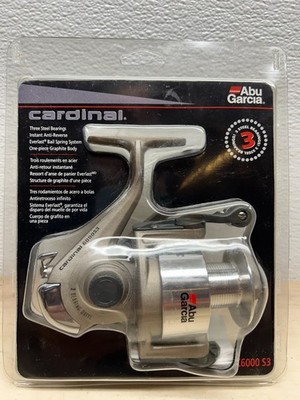 Vtg 1980s Abu Garcia Cardinal 6000 S3 Spinning Fishing Reel 3 Bearings New  | eBay