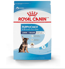 Royal Canin Size Health Nutrition Large Puppy Dry Dog Food, 17 lb Bag 4.23 per pound