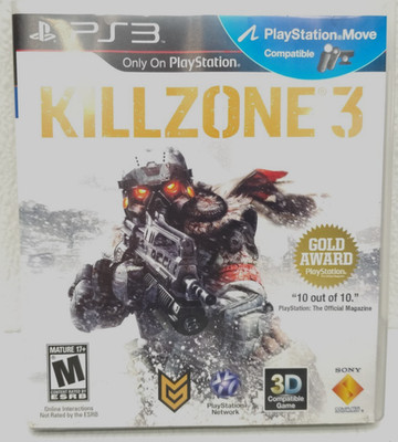 Killzone 3 (Sony PlayStation 3, 2011) PS3 TESTED NO MANUAL