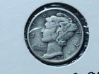 1943 Circulated Silver Mercury Dime. Good Condition. A Beautiful Coin.