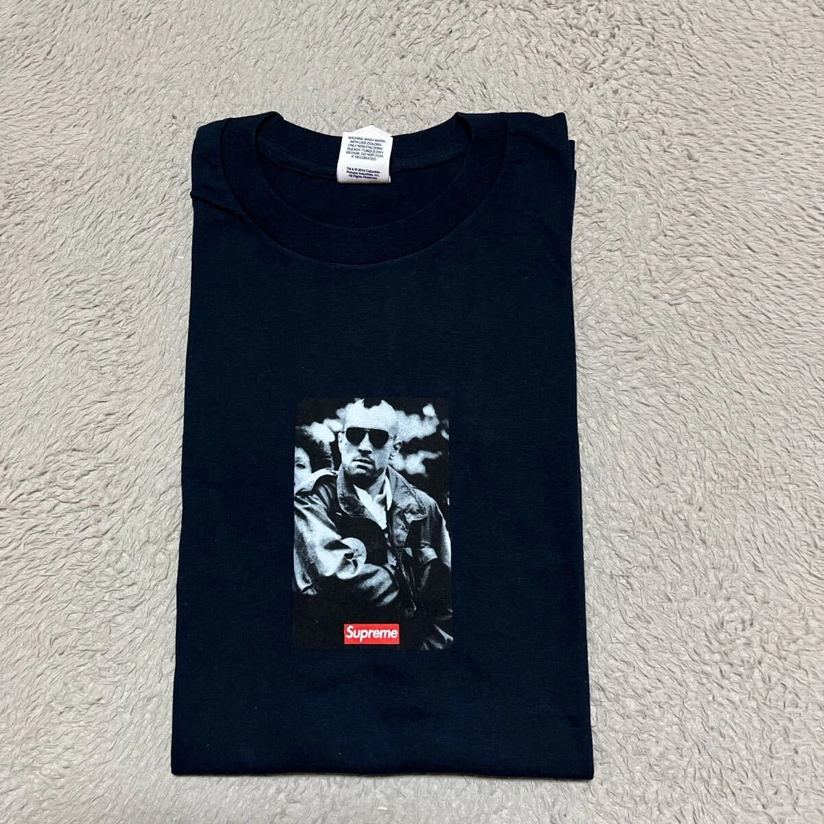 Tee shirt 20e anniversaire 14ss Supreme Taxi Driver XL Taxi NAVY petite boîte L