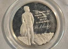 United States 35th President JOHN F KENNEDY Proof Silver Medal - 6763