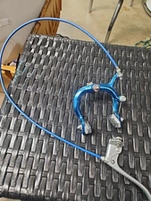 Vintage 80s Bmx Lee Chi 1020A Front Brake Assembly Caliper Cable Lever Mongoose 