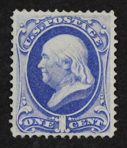 CKStamps: US Stamps Collection Scott#145 1c Franklin Unused Regum