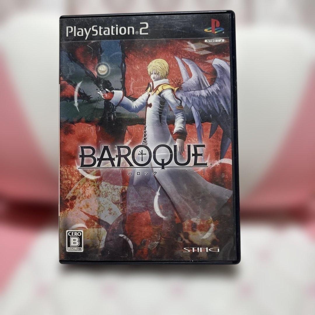 Baroque Playstation 2 PS2 Sony Used Tested Japanese ver with Case