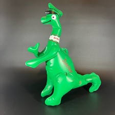 Rare Vintage 1960s Sinclair Oil Dino Inflatable Toy Gas Station Promo 12"