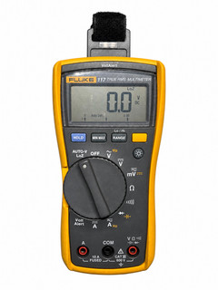 Fluke 117 Multimeter & 322 Clamp Meter Kit Leads Magnetic Strap Carry Bag