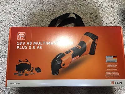 Fein MultiMaster 500 Plus Starlock Oscillating Multitool Kit Bosch Battery New