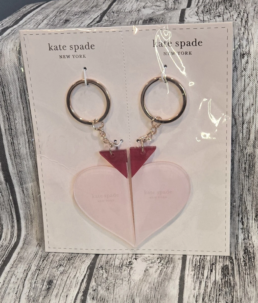 新品♡ KATE SPADE ケイトスペード　ハート　リボン　キーホルダー kate spade new york Heart Key Chains, Rings & Finders for Women