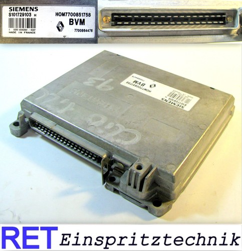 Steuergerät SIEMENS 7700864476 Renault Clio original