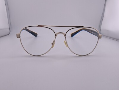 Tory Burch Rose Gold Oversized Aviator Glasses Frames
TY 1060 3272 54-15 140 Tory Burch Eyeglasses, Frames Only, TY 1060 3272 Gold, 54-15  main image 4