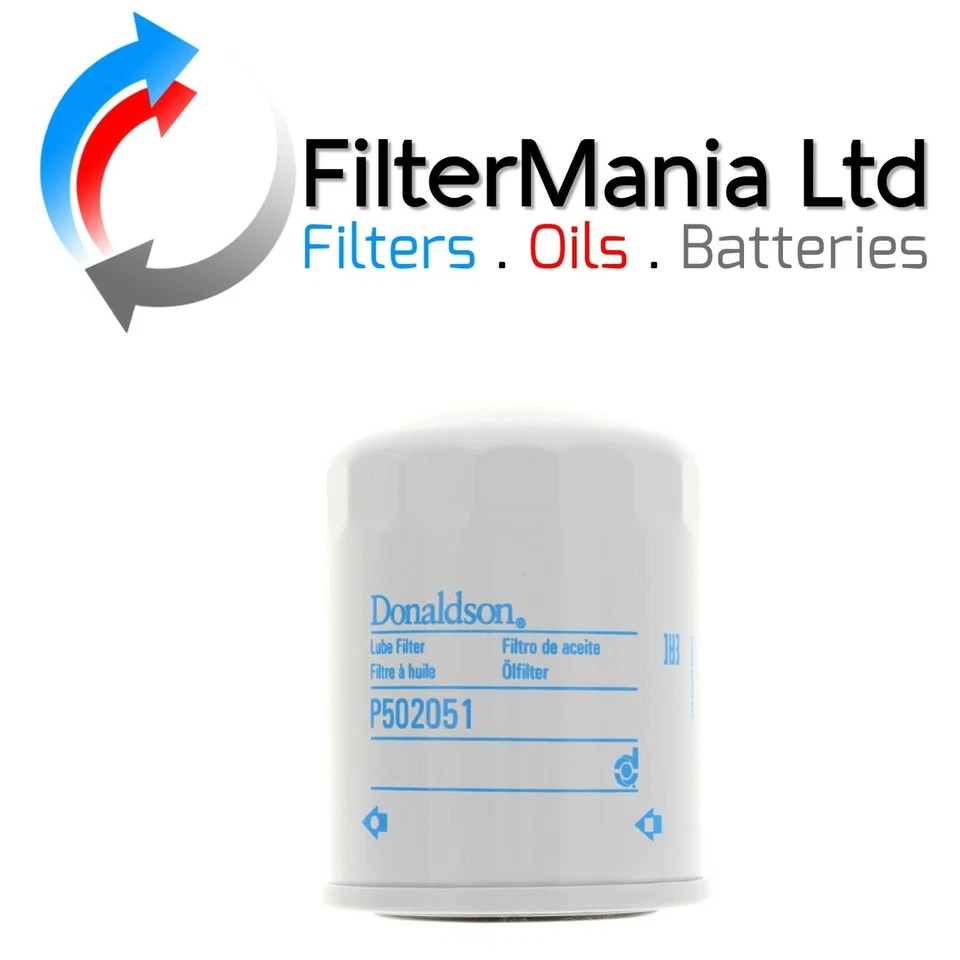 Donaldson P502051 Oil Filter (B161-S, W811/80, LF3462,1627132090, 11900535170)