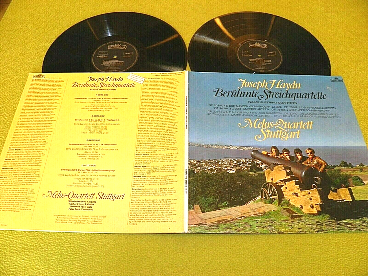 Haydn - String Quartets - Melos Quartett Stuttgart - 1976