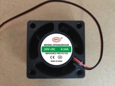 I PCS  Xin Feng Da Fan  XFD4020H24S 24V 0.10A 4020 4CM 2-wire  axial Cooling fan